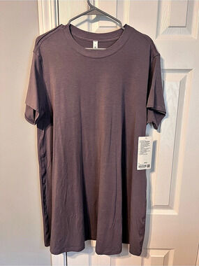 Lululemon All Yours Tee Dress Tee Dress Purple Size 6 NWT